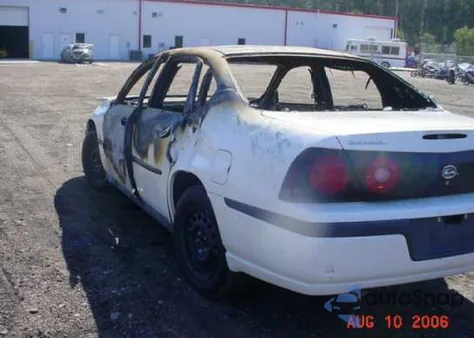 2005 Chevrolet Impala из США, поврежденный, VIN 2G1WF52E859335236